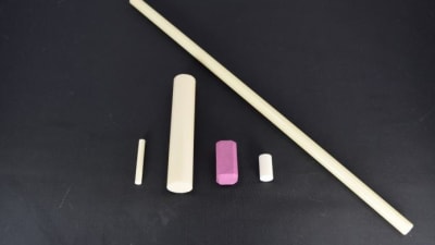 Ceramic rods in aluminum oxide