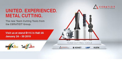 IMTEX 2019 et Tooltech 2019 : Ceratizit vous attend en Inde