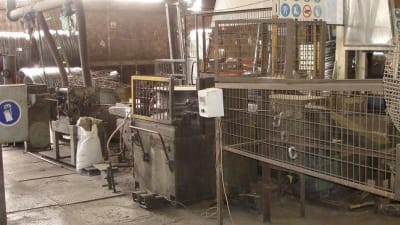 C F Machinery offers: Used cold ribbed wire line Frigerio