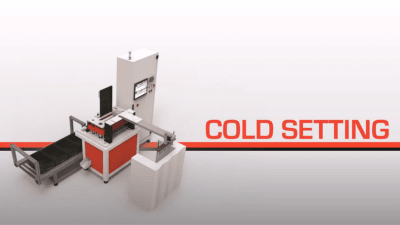 Achieve your 0 defects goal with Easydur’s latest automatic cold setting line for springs