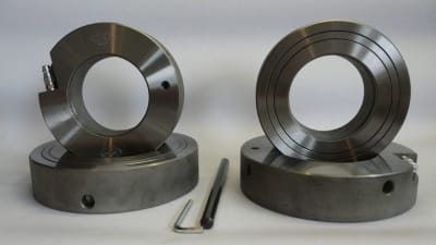 Hydraulische Nutringe mit schwebendem Druckring und Zubehör