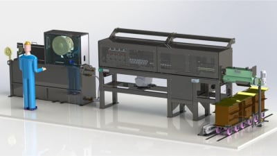 Enter the new Stick Electrode Cutting line by Eurodraw 