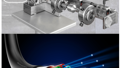 Eurotek presenta la testa per estrusione fibra ottica: ECF10_FO