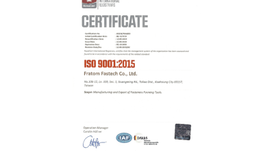 Yet another ISO 9001 renewal for Fratom Fastech 