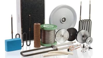 Spare parts, tools, accessories and insulating materials