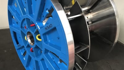 Easykoil Plus: patented take-apart reel for coil lifting