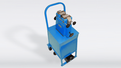 Cold welding machines for rods or fine wire