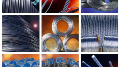 Galvanized steel wire strand