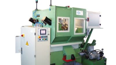 Two working section drilling, reaming, chamfering and facing machines