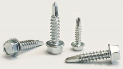 Hex head self-drilling screws