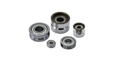 Bearings and rollers for straighteners