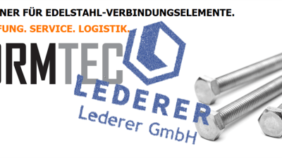 Rostfreie Verbindungselemente: Lederer GmbH übernimmt Normtec