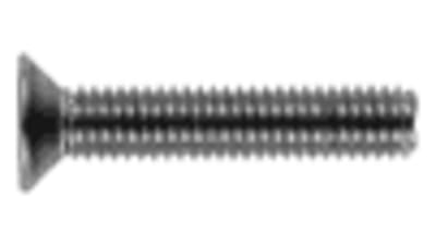 Countersunk flat head screws