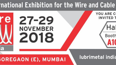 Lubrimetal heads to wire India 2018