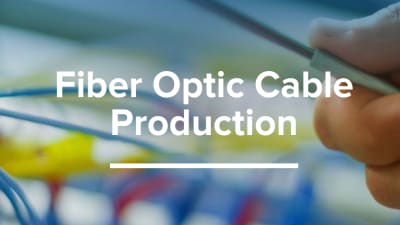 Fiber optic cable production lines