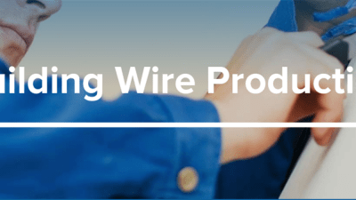 Building wire production lines