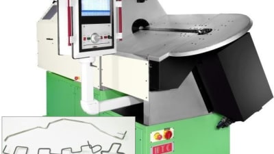 2D and 3D wire bending machines