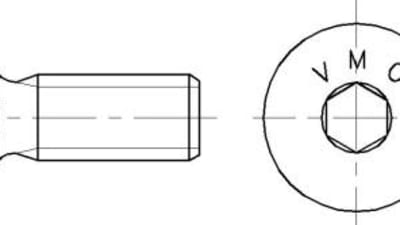 Hexagon socket countersunk head screws