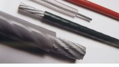 Cables de acero con revestimiento de PVC, PP, PA