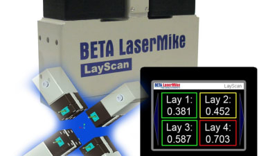 Lay length measurement system for high-performance communication cable