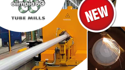 Olimpia 80: nuovo impianto di taglio volante con tecnologia laser fibra per tubi inox