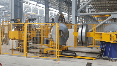 Strip edge preparation units and tube mill entry machines