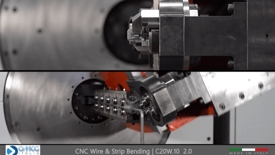 20% faster cycle with the new C20W.10 2.0 CNC bending machine