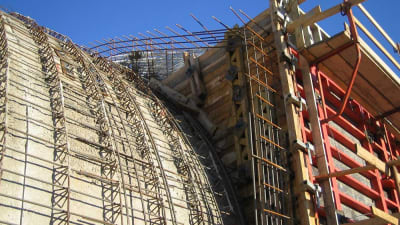 Electro-welded mesh for the building industry