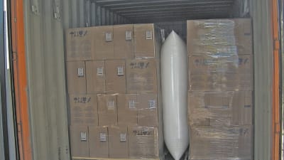 Colchones hinchables reciclables Propablank: 100% de securidad durante el transporte