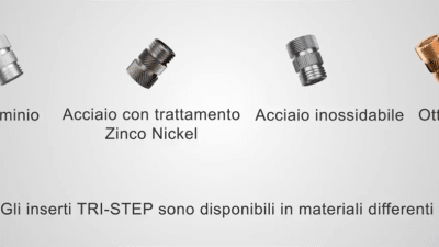 Gli inserti TRI-STEP® di PSM CELADA