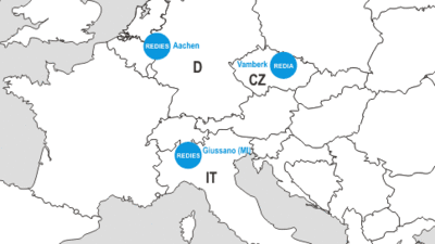 Ricondizionamento filiere in tutta Europa