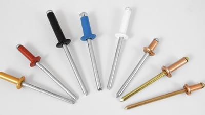 50 shades of Rivit: blind rivets in the RAL scale