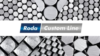 Besondere Rund-, Vierkant- und Sechskantstäbe - Roda Custom Line®