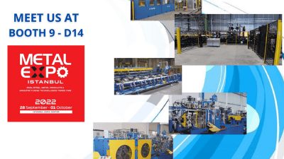 Macchine per trafilatura e pelatura: SAS Engineering presente alla Metal Expo di Istanbul