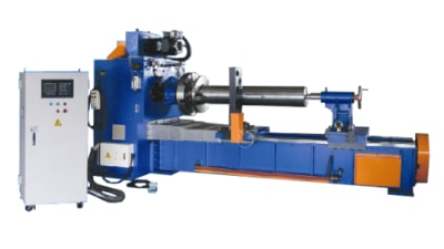 Lathe type coiler - processing wire from Ø 5.0mm to Ø 65.0mm