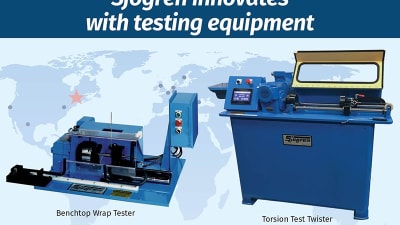 Wrap and twist testers to improve QC operations by Sjogren Industries