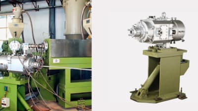 Triple extrusion line for sioplas(xlpe) cable