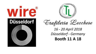 Wire for springs, ropes, sheaths. Trafileria Lecchese at wire 2018 