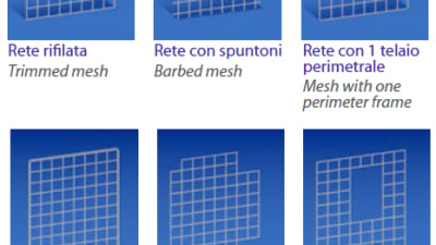 Wire mesh processing