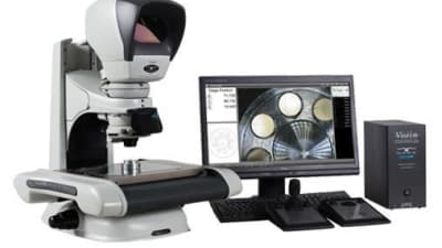 Microscopio automatico di misura ottica e video Hawk DUO CNC