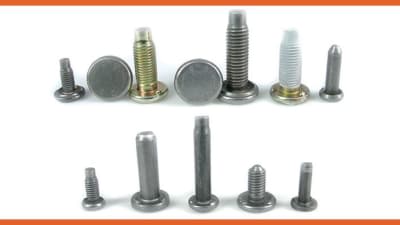 Steel welding screws