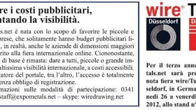 Il giornale di Lecco parla di expometals.net