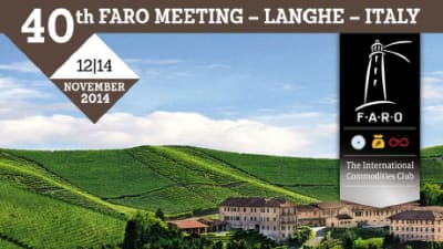 The global commodity market’s hottest topics to be discussed in Fontanafredda