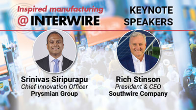 Executives from Prysmian Group and Southwire Company named keynote speakers for Interwire 2023
