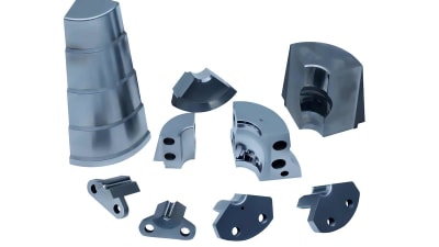 Steel collapsible dies