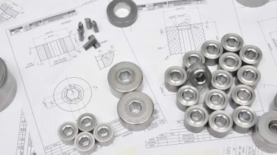 Tungsten carbide segmented dies