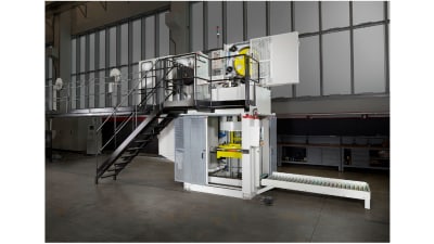 MFL Group's pail packing machine: a no-twist take-up solution