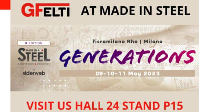 Walking beam and pusher type heating furnaces: GF-ELTI awaits you at Made in Steel 