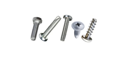 Self-tapping and self-locking screws