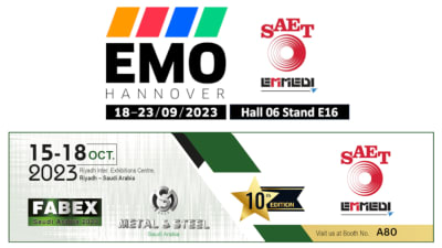 SAET EMMEDI: l’efficienza del riscaldo a induzione sul palcoscenico di EMO e Fabex
